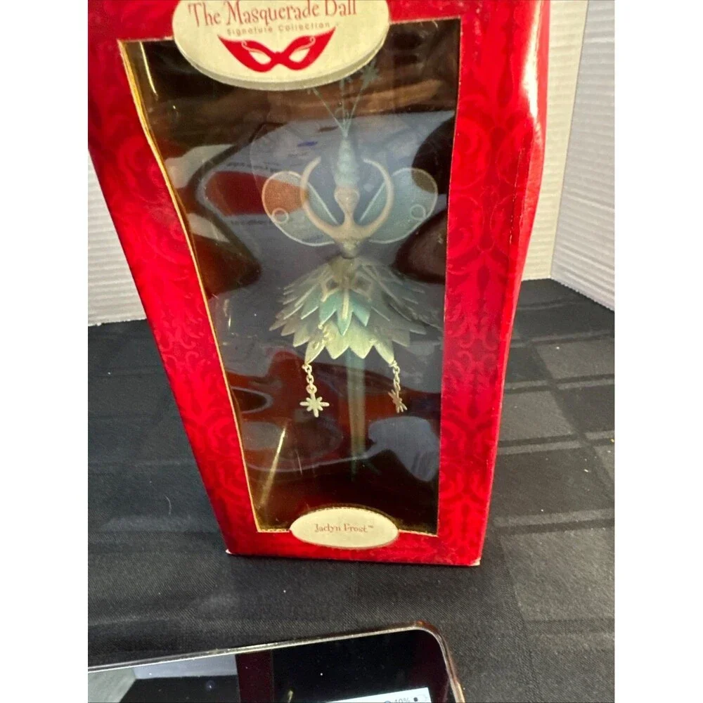 Vintage Russ Berri Madquerade Ball Jaclyn Frost Ballerina Ornament 1999